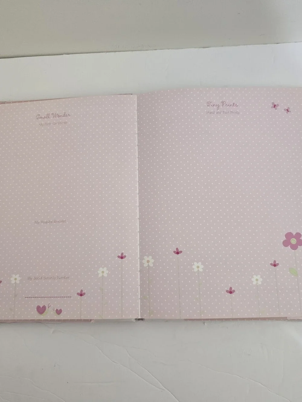 new y2k CHILD Of MINE Carter’s Baby SCRAPBOOK Memory Book Album Thank Heaven